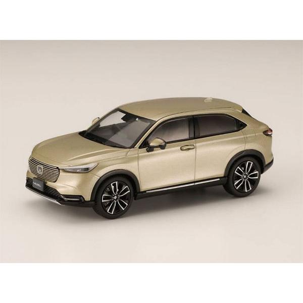 1/43 ホンダ ヴェゼル (2021) サンドカーキ・パール[ホビージャパン
