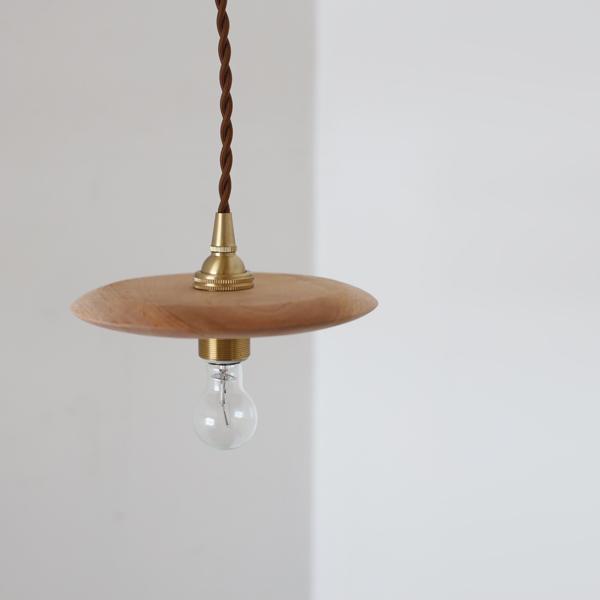 Sサイズ 木製パーツのみ販売 マホガニーウッド 天然木ペンダントライト