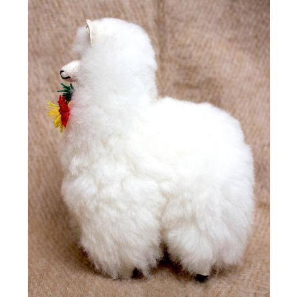 アルパカぬいぐるみ リアル モコモコ 白ホワイトLL アルパカ100