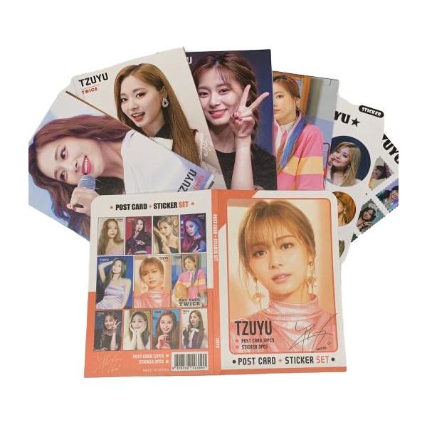 TWICE ツウィ ポストカードセット ステッカー ハガキ 韓流 グッズ