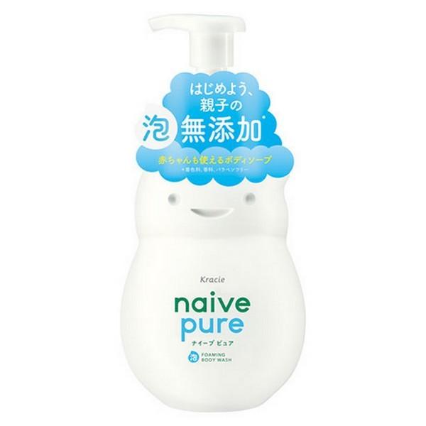 クラシエ ナイーブピュア 泡ボディソープ ジャンボ 550ml (石鹸