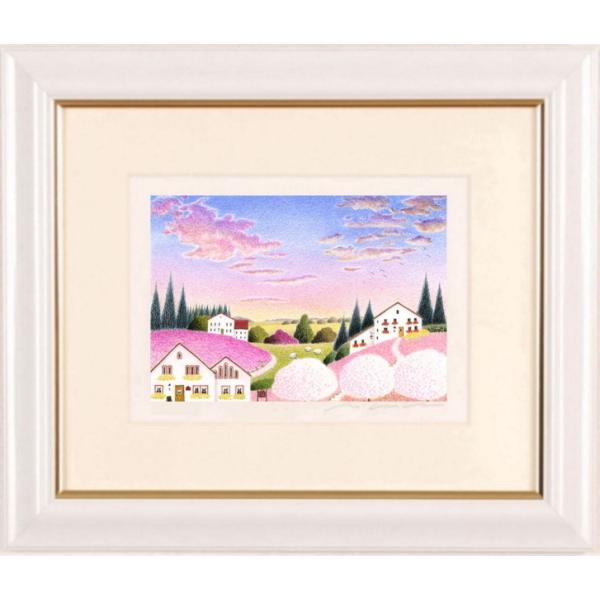 渡辺美香子 春は、あけぼの 絵画 風景画 清少納言 枕草子ジークレー