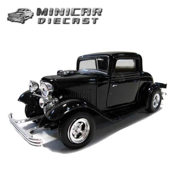 1/24 箱入り ミニカー 1932 FORD COUPE ブラック 1932年 フォード