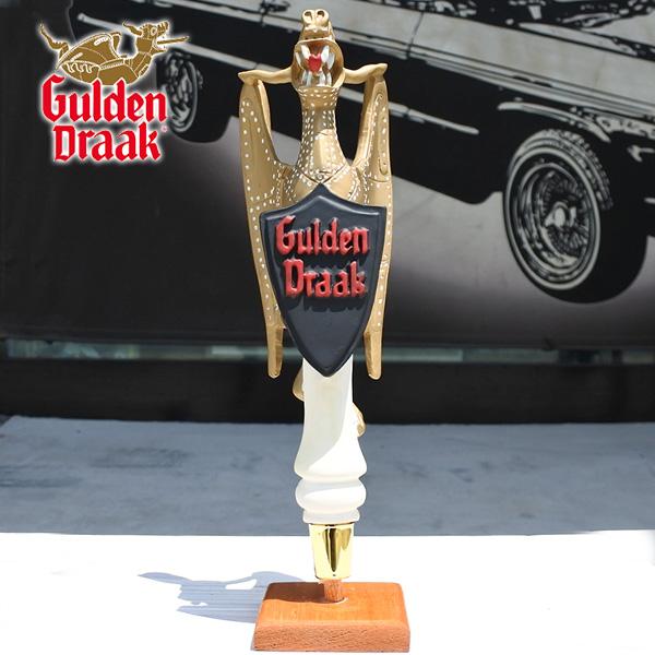 新品 ビアサーバーノブ Gulden Draak 約25cm シフトノブ ギュルデン