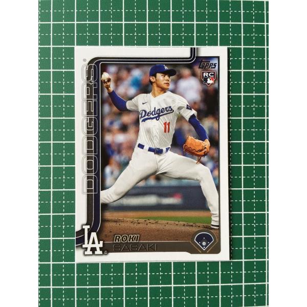 ☆TOPPS MLB 2025 SERIES 2 #558 佐々木朗希／ROKI SASAKI［LOS