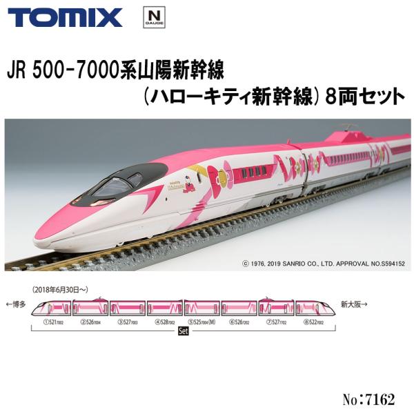 トミックス 【即納 毎日発送】 98662 TOMIX JR 500-7000系山陽新幹線