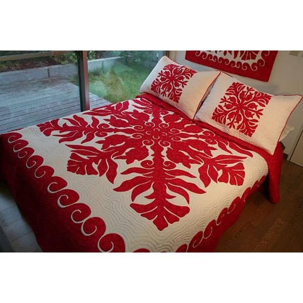 ハワイアンキルト サザンフォレストのむら染め本格オーダーメイド