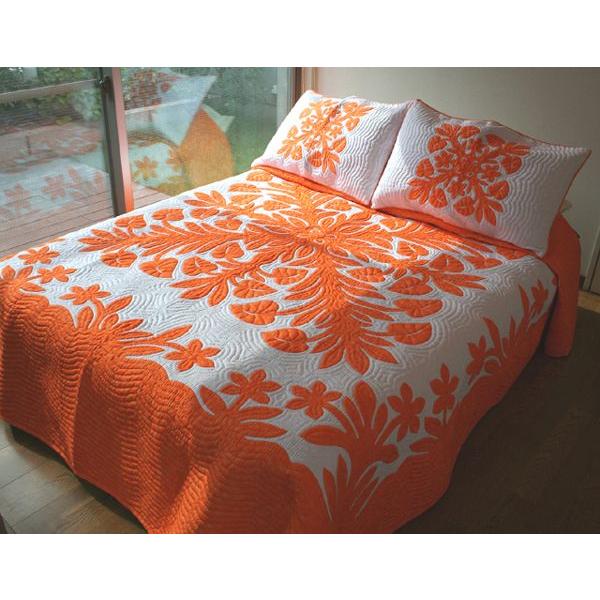 ハワイアンキルト サザンフォレストのむら染め本格オーダーメイド