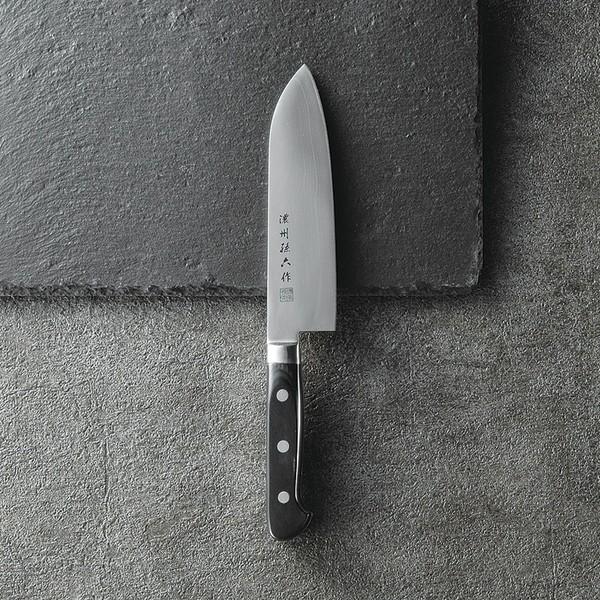 200L 濃州孫六作 ダマスカス三徳包丁 : XPRICE Yahoo!店 - 通販