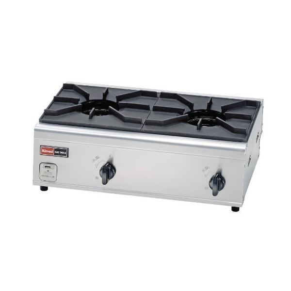 リンナイ（Rinnai） RSB-206N-LP ガスコンロ 内炎バーナータイプ 2口