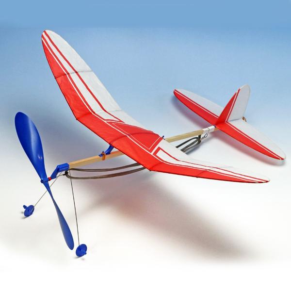 工作キット ライトプレーン A級 ペガサス LP-04 ゴム動力 【 紙ひ