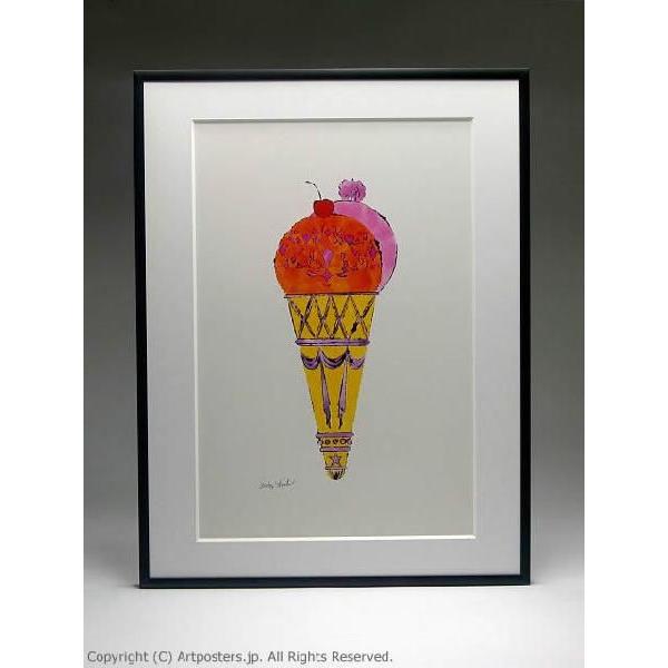 出荷区分B】アンディ・ウォーホル アイスクリーム・デザート 赤と