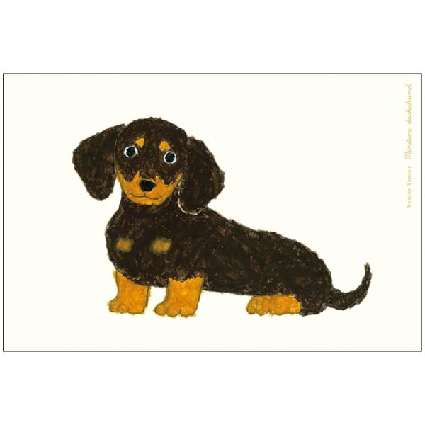 グリーティングライフ 米津祐介 ポストカード ミニチュアダックス