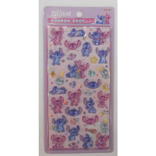 サンスター文具 スティッチ ボンボンドロップシール スティッチ