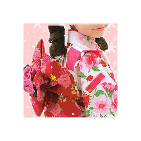 セイコマツダ（SEIKO MATSUDA） 七五三 着物 四つ身 7歳 白 ピンク