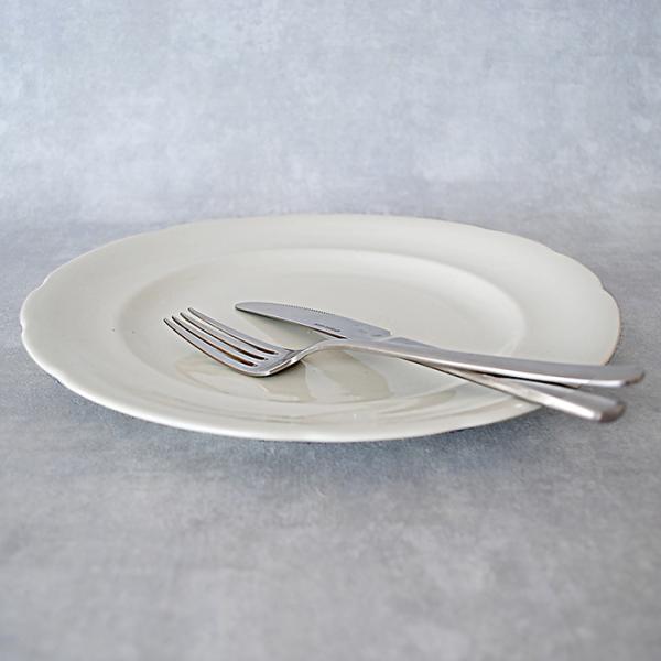 FOOD FOR THOUGHT Paperwhite 花リムプレート L Φ25cm : ASSEMBLAGE