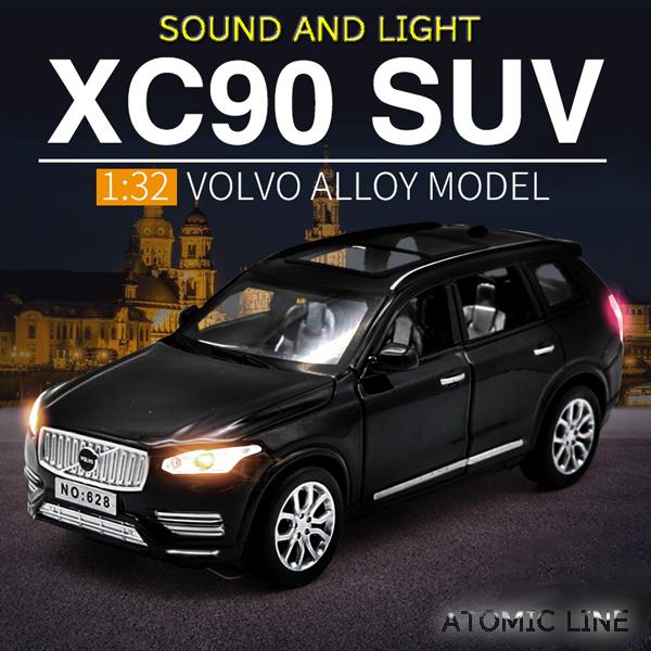 VOLVO ボルボ XC90 1/32 ミニカー 全4色 ライト点灯 エンジンサウンド