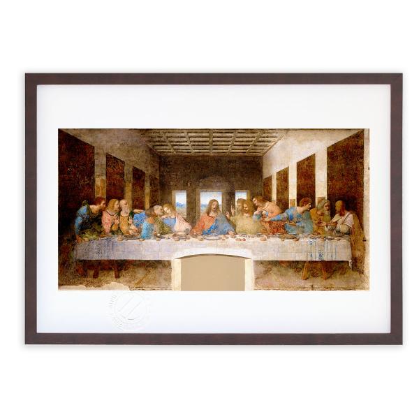 版画 絵画 名画 最後の晩餐(1498) レオナルド・ダ・ヴィンチ