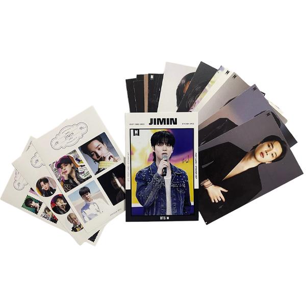 ジミン BTS JIMIN ポストカード12P ステッカー3P ポストカード