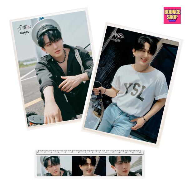 チャンビン ストレイキッズ スキズ Stray Kids 下敷き 定規セット 韓流