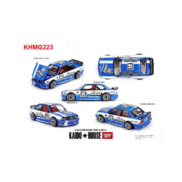 MINI-GT 1/64 BMW M3 KAIDO Touring Champ V1(左ハンドル) (KHMG223