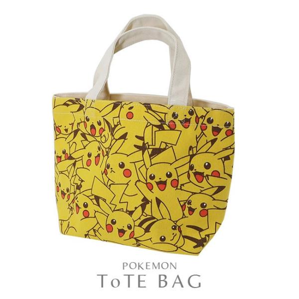 ミニトートバッグ ピカチュウ ぎっしり ポケモン ポケットモンスター