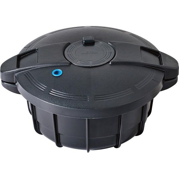 MEYER（マイヤー） 電子レンジ圧力鍋 ブラック 圧力鍋 鍋 キッチン の