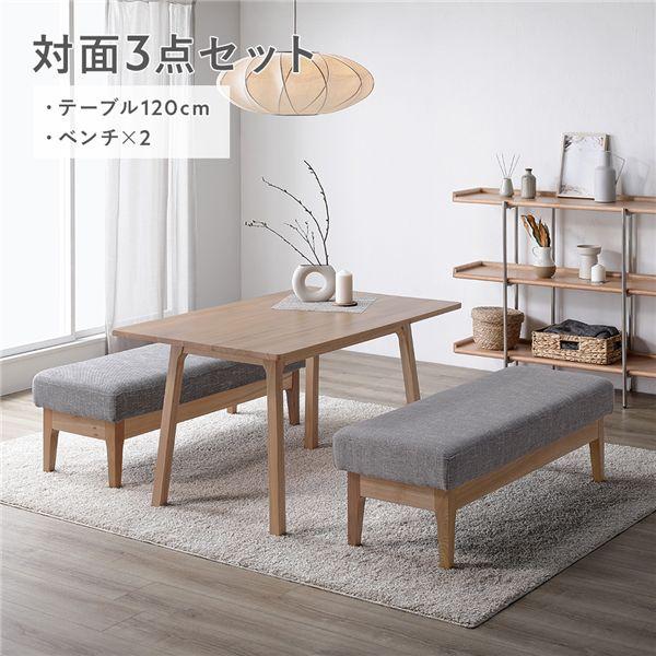 RASIK（ラシク） ダイニングテーブルセット 〔 対面3点セット