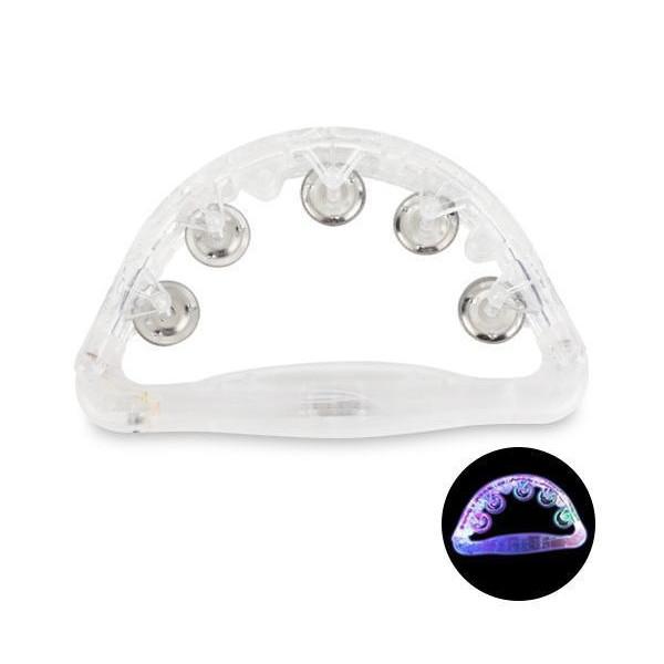 光るタンバリン 盛り上げグッズ パーティーグッズ 応援グッズ 光る