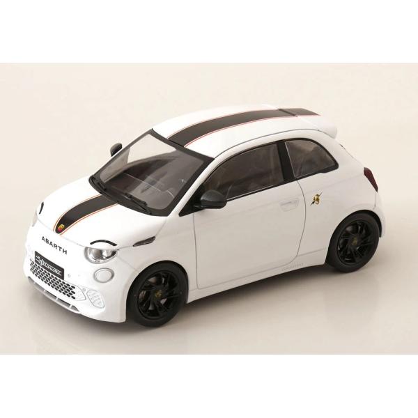 ixo IXO 1/18 フィアット アバルト 500e 2024 ホワイト イクソ Fiat