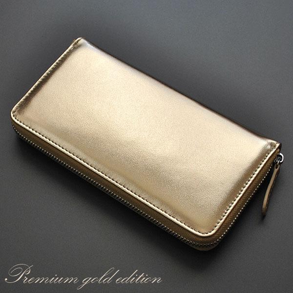 長財布 ラウンドファスナー 金色 シャンパンゴールド SHEEP シープ