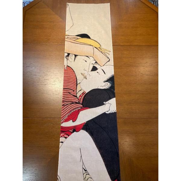 古今東西 浮世絵 春画 手ぬく?い 袖の巻 その3 鳥居清長 : Good-Item 4