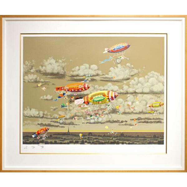 ヒロ・ヤマガタ 山形博導 ドローイング入り「 スカイサイクル