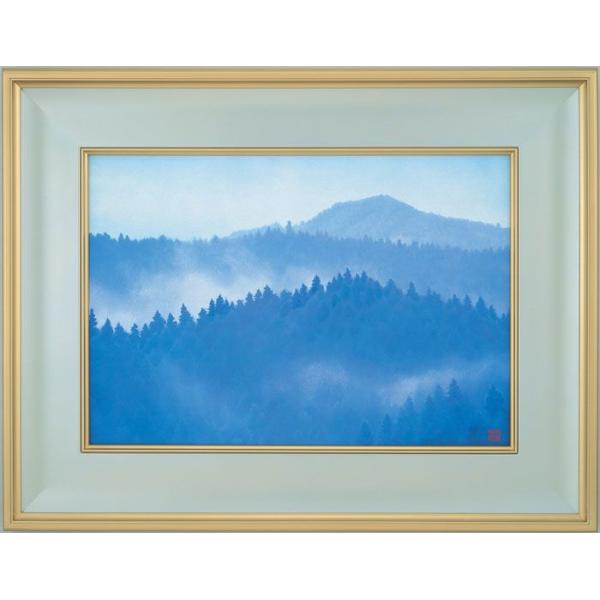 東山魁夷 『朝雲（ちょううん)ー吉野ー』 岩絵具方式複製画 : 内田画廊