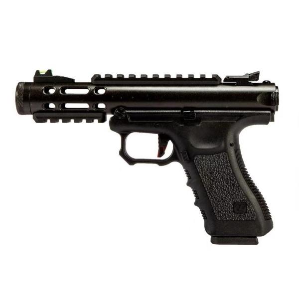 WE-TECH GLOCK GALAXY ブローバックガスガン ブラック : ジーリー