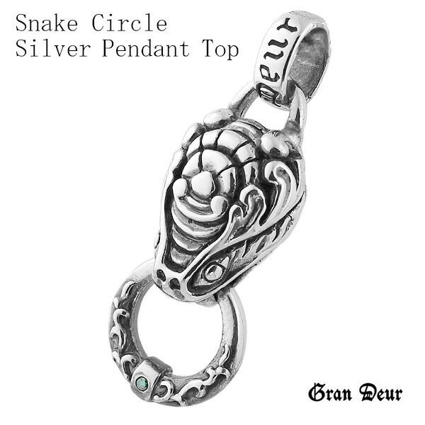 ペンダントトップ メンズ シルバー 蛇 スネーク ノッカー ブランド