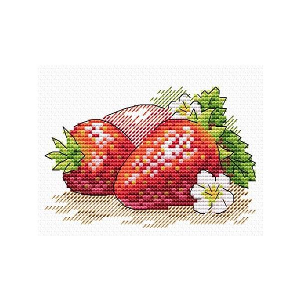 MPスタジオ／MP Studia クロスステッチ刺繍キット 甘いイチゴ 14ct