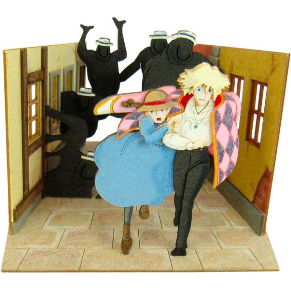 スタジオジブリ ハウルの動く城 みにちゅあーとキットmini 逃げる