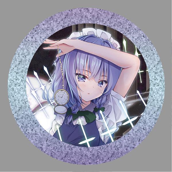東方project「十六夜 咲夜8-2」ビッグ缶バッジ -ぱいそんきっど- 東方