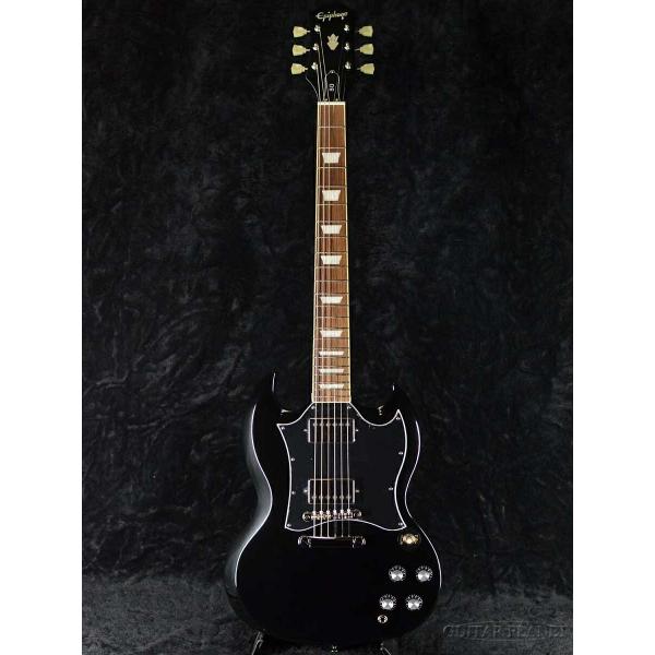 Epiphone SG Standard -Ebony- with Premium Gig Bag《エレキギター