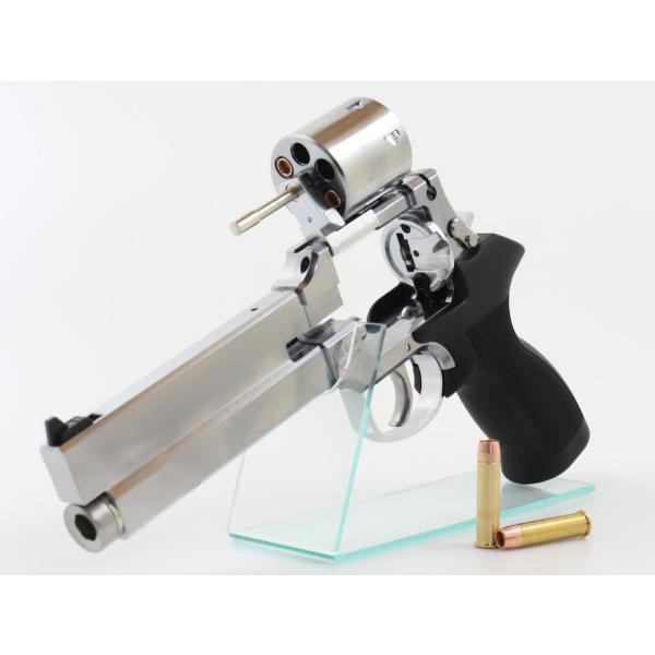 インボイス対応】 マテバ リボルバー シルバーABS ブラックラバー塗装