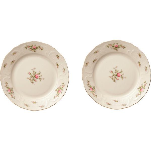 ローゼンタール サンスーシ・モスローズ プレート19cmペア SNM P192