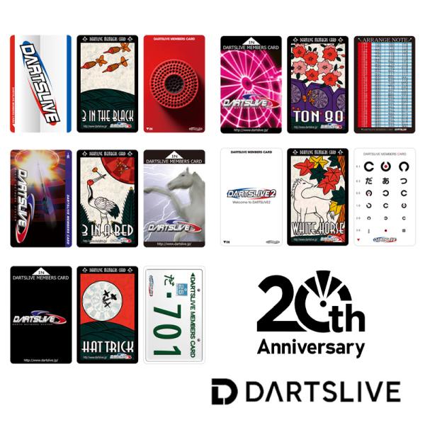 DARTSLIVE サイン入りカード TARGET サイン入り DARTSLIVEカード