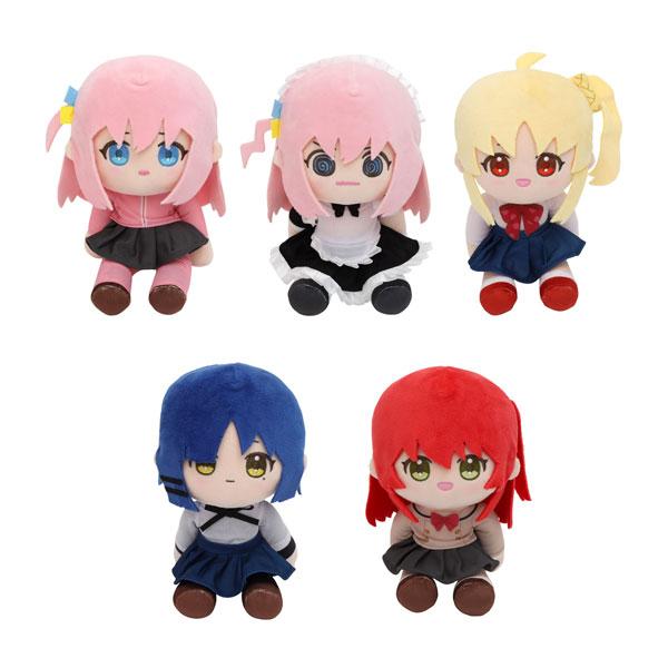 送料無料◇ぼっち・ざ・ろっく！ くいくい (ぬいぐるみ) 5種セット