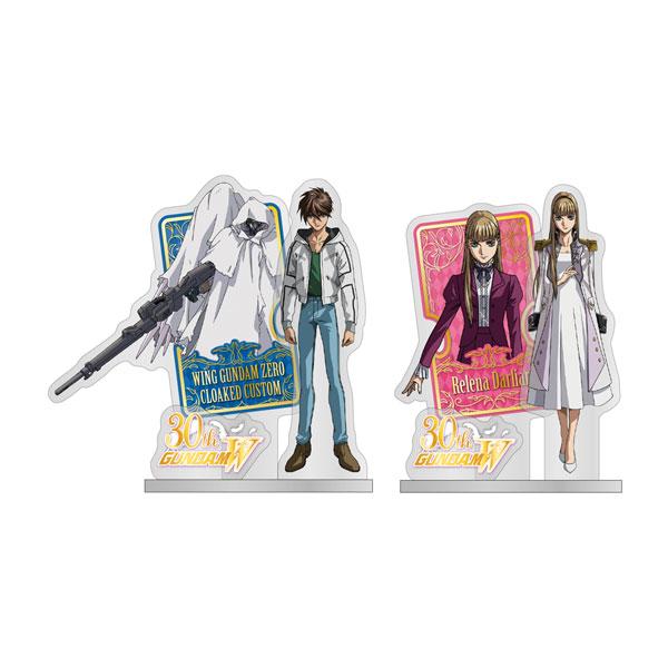 新機動戦記ガンダムW アクリルスタンド 2種セット (ヒイロ・ユイ