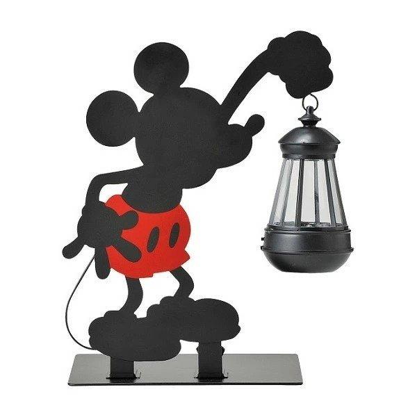 ミッキーマウス 置物 スタンドランプ ガーデニング ミッキーマウス