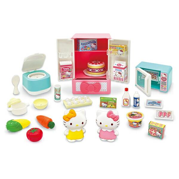 ハローキティ なかよしれいぞうこセット キッチン用品 おままごと