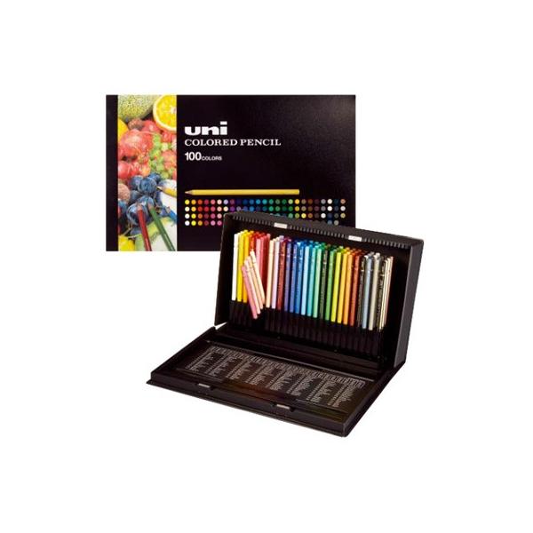 三菱鉛筆 ユニカラー 色鉛筆 100色セット（UC100CN）【MITSUBISHI uni