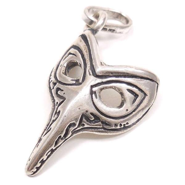 チャーム ペンダントトップ シルバー925 ベネチアンマスク 中世の医者