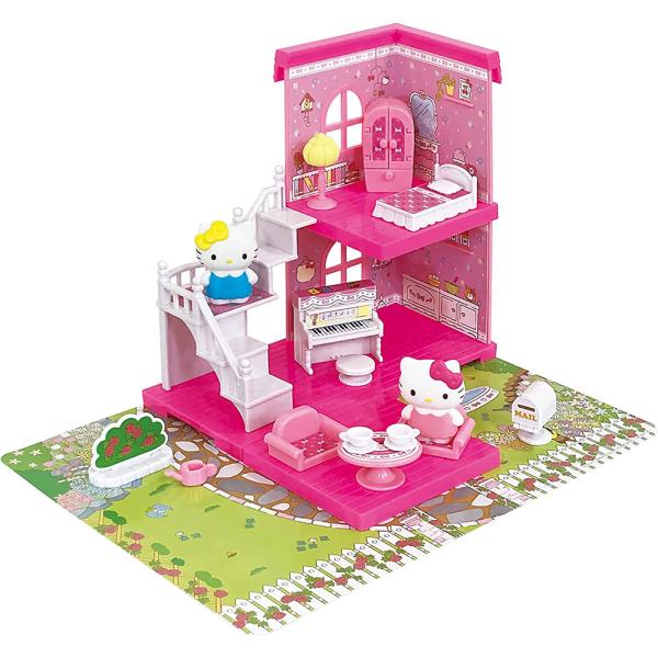 ハローキティ おもちゃ ステキな2階建てハウス ムラオカ : eおもちゃや